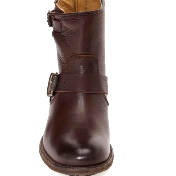 FRYE Tyler Engineer Leather Boots Womens Size 6.5 - Picture 2 of 12